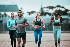 Achieving the Perfect Tone: How Often Should You Exercise for Results? 3 image of man and 3 women doing cardio exercise Warwickshire to help tone and remove fat from the body.